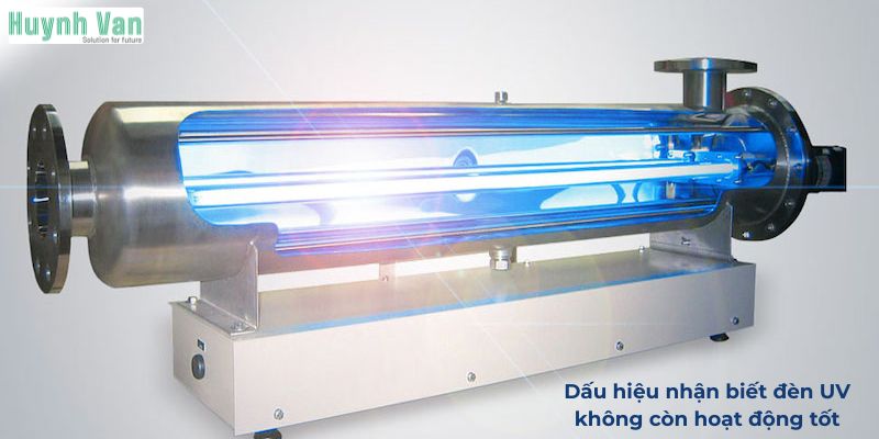 Dấu hiệu nhận biết đèn UV không còn hoạt động tốt