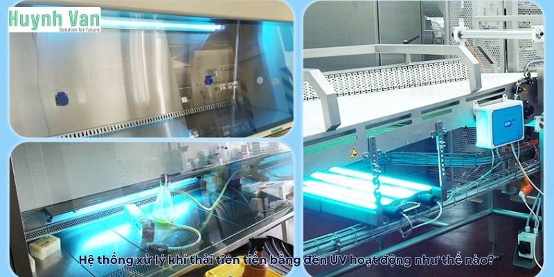 Hệ thống xử lý khí thải tiên tiến bằng đèn UV hoạt động như thế nào?