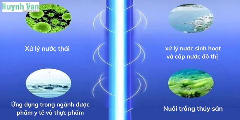 Ứng dụng phổ biến của đèn UV diệt khuẩn