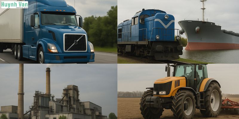 Các lĩnh vực ứng dụng của dung dịch xử lý khí thải AdBlue