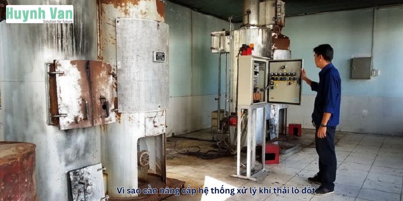 Vì sao cần nâng cấp hệ thống xử lý khí thải lò đốt