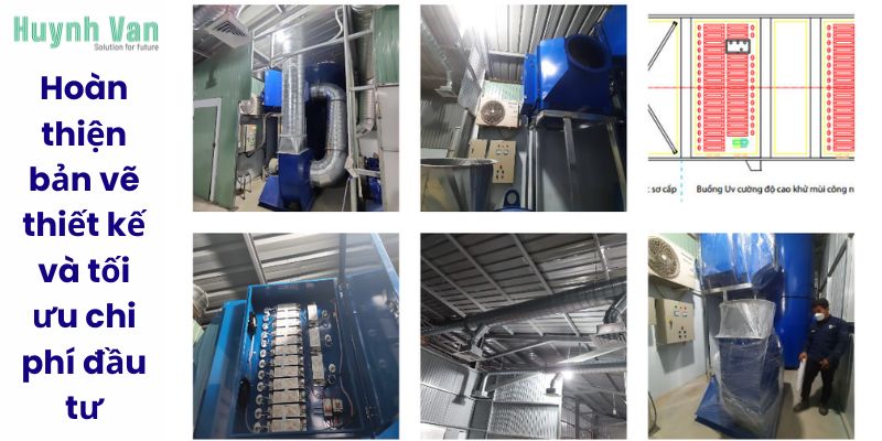 Hoàn thiện bản vẽ thiết kế và tối ưu chi phí đầu tư