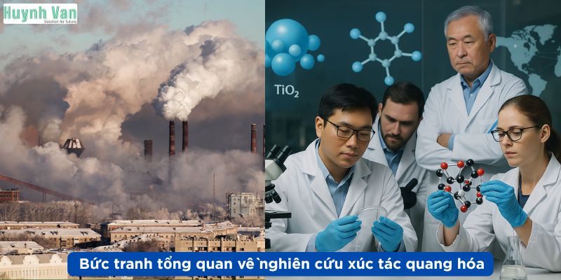 Bức tranh tổng quan về nghiên cứu xúc tác quang hóa trên thế giới và Việt Nam