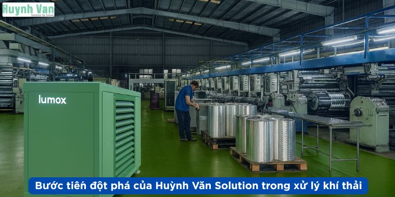 Bước tiến đột phá của Huỳnh Văn Solution trong xử lý khí thải