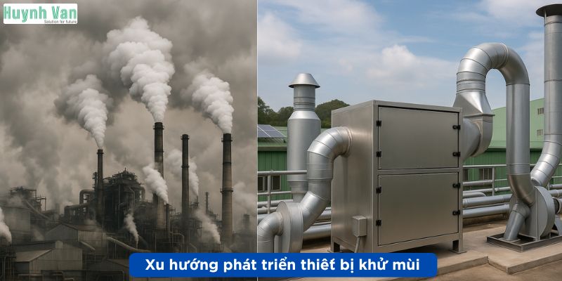 Xu hướng phát triển thiết bị khử mùi trong thời kỳ công nghiệp xanh