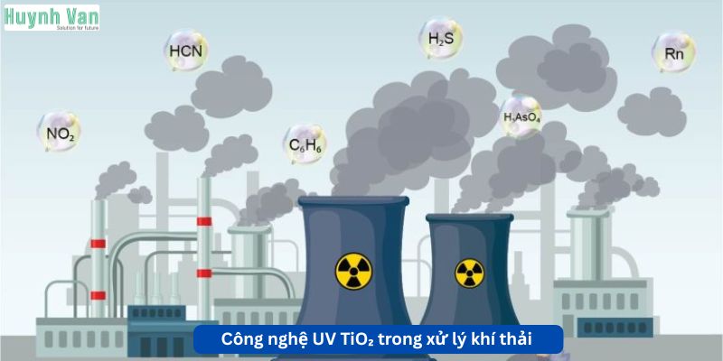 Công nghệ UV TiO₂ trong xử lý khí thải