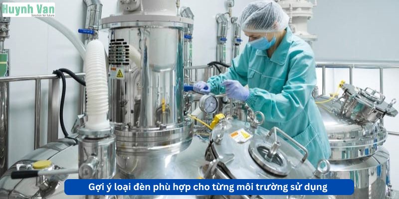 Gợi ý loại đèn phù hợp cho từng môi trường sử dụng