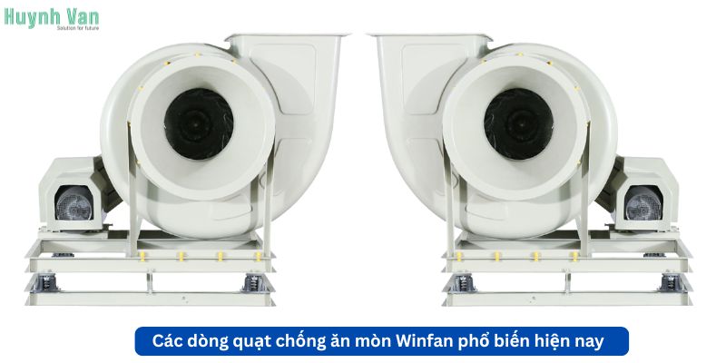 Các dòng quạt chống ăn mòn Winfan phổ biến hiện nay