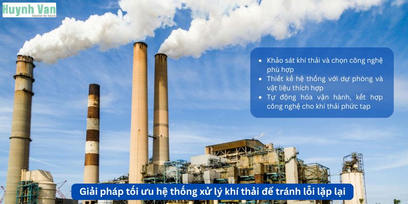 Giải pháp tối ưu hệ thống xử lý khí thải để tránh lỗi lặp lại