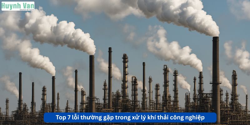 Top 7 lỗi thường gặp trong xử lý khí thải công nghiệp