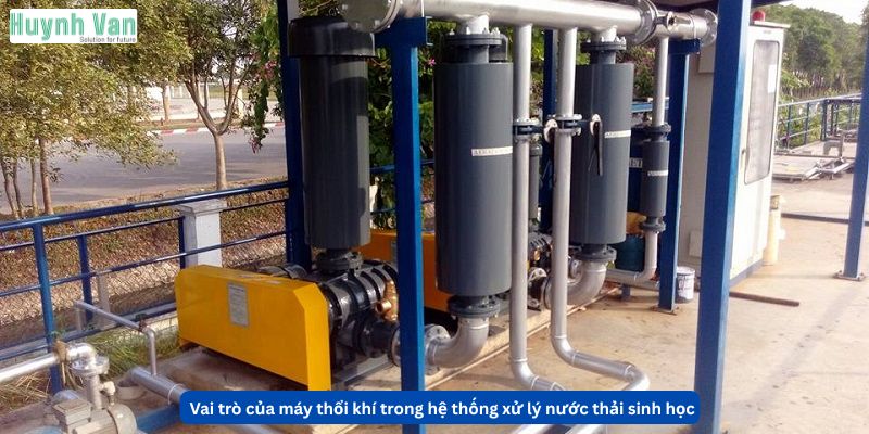 Vai trò của máy thổi khí trong hệ thống xử lý nước thải sinh học