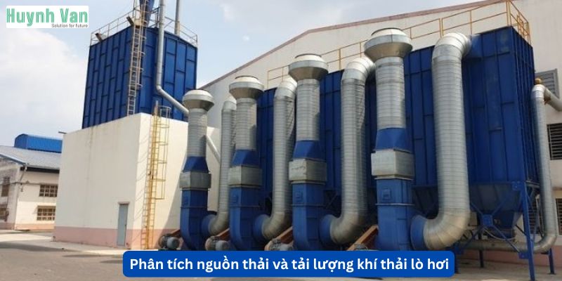 Phân tích nguồn thải và tải lượng khí thải lò hơi