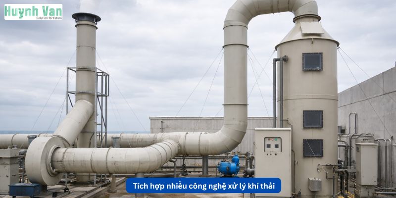 Tích hợp nhiều công nghệ xử lý khí thải