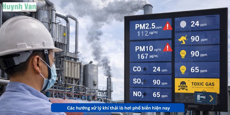 Các hướng xử lý khí thải lò hơi phổ biến hiện nay